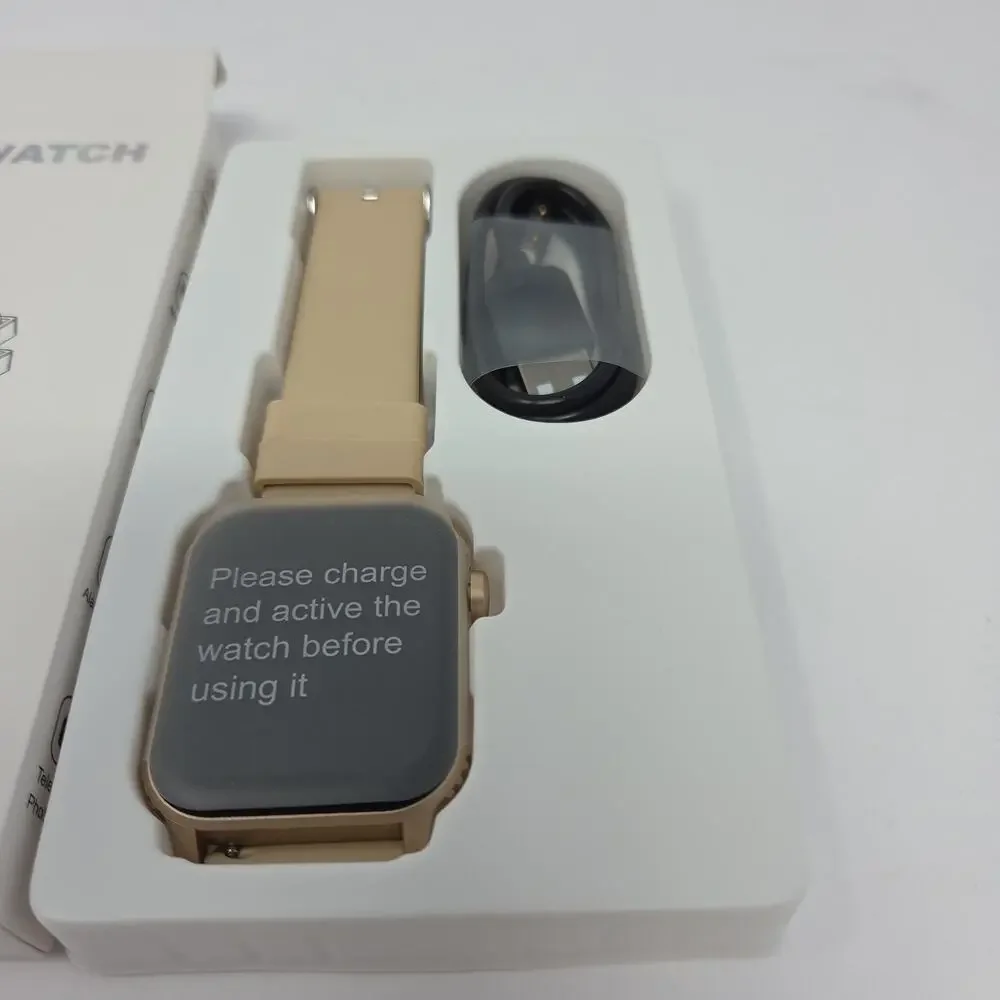 TK29 Smart Watch HD Touchscreen Bluetooth Fitness Water-Resistant Rose Gold